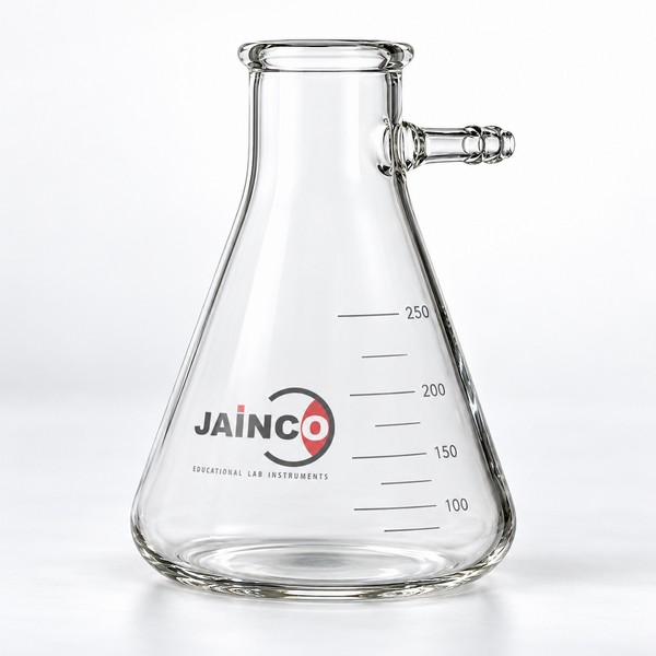 Flask with Side Arm